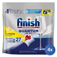 Finish 4X SpüLmaschinentabs Quantum Zitrone 27 Stk.