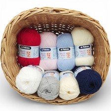 Fairytale Fab 4 Ply Patons Baby Smiles Acrylic Knitting Wool Yarn 50g Ball