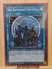 Six Samurai United 1st Edition Prismatic Collector's Rare RA03-EN054 Yu-Gi-Oh!