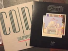 LED ZEPPELIN 2 VINYL LPs CODA & SONG REMAINS THE SAME NM/NM