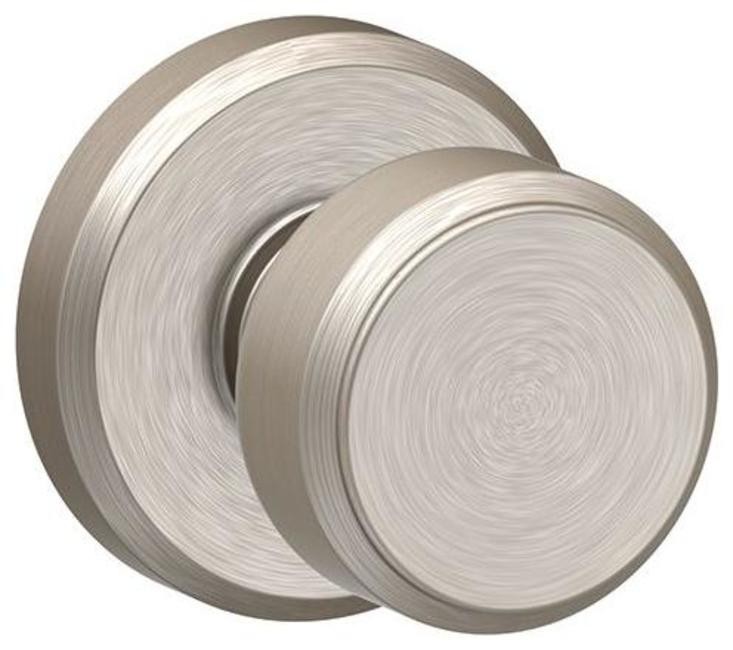 Schlage F170-BWE-GSN Bowery Non-Turning One-Sided Dummy Door Knob