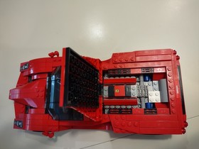 LEGO Racers: Enzo Ferrari 1:17 (8652) - Complete, All Pieces + Stickers Attached