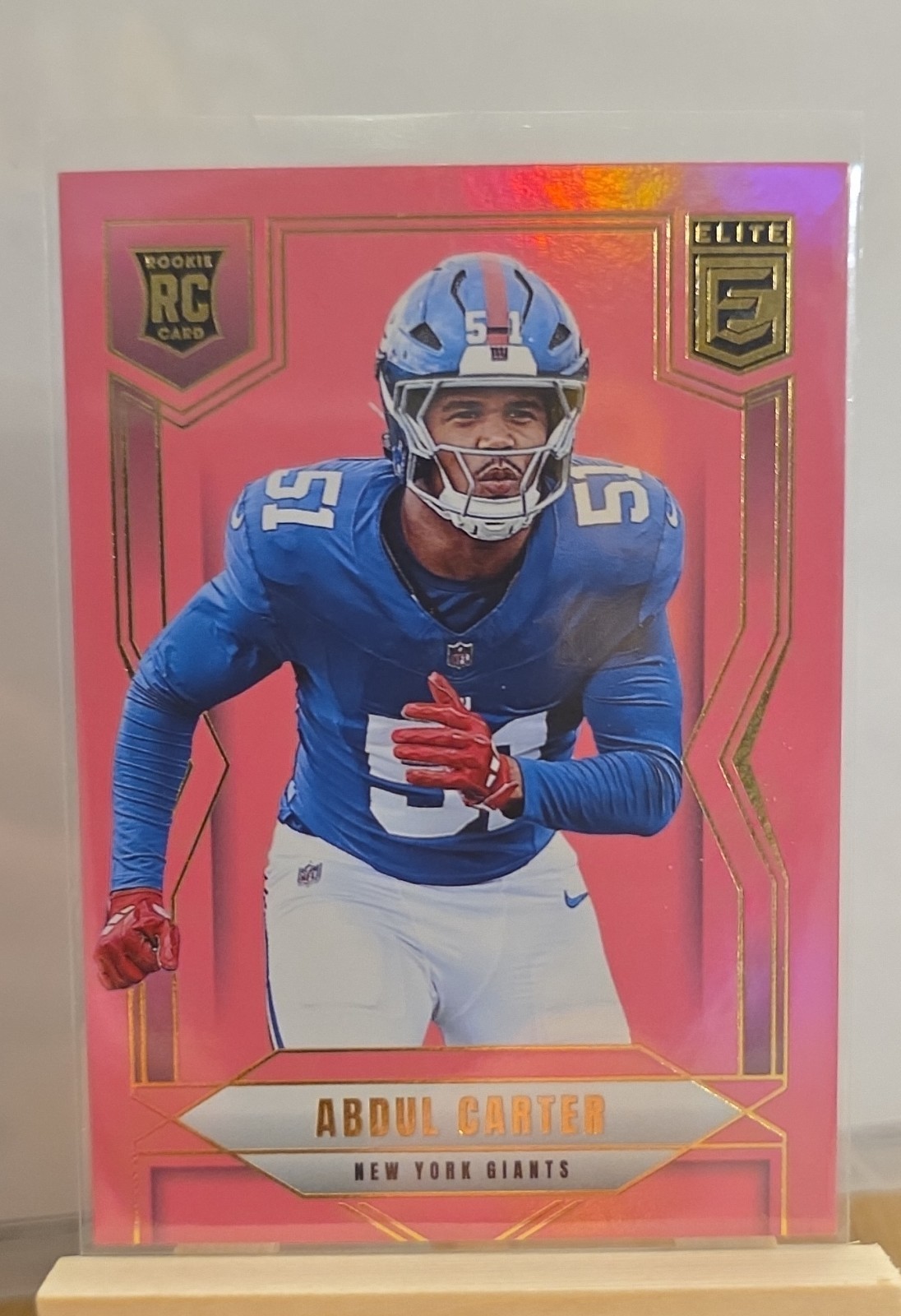 2025 Panini Donruss Elite - Rookies Abdul Carter #111 Pink Ink (RC)
