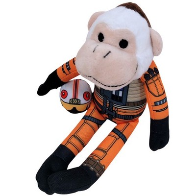 Star Wars Monkey Rebel Pilot Plush 10 Inch Orange Flight Suit Stuffed Animal