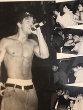 Mark Wahlberg Marky Mark Magazine Pinup Picture Vintage Ephemera