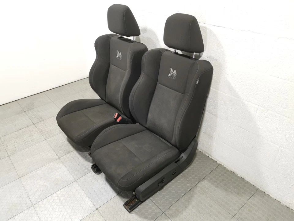 Dodge Charger R/T Scat Pack 2018 conjunto de asientos delanteros primera fila conductor izquierdo derecho OEM Foto 3 de 4
