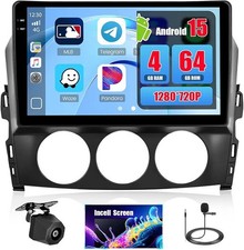 9 Android 15 464gb Car Stereo Radio For 2009-2015 Mazda Nc Miata Mx-5 Carplay