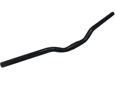 Rise Bar Fahrradlenker Touring 580 Schwarz Stahl