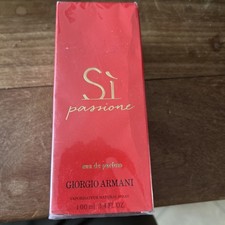 Giorgio Armani Sì Passione Eau de Parfum for Women in 100ml Size New Original Box