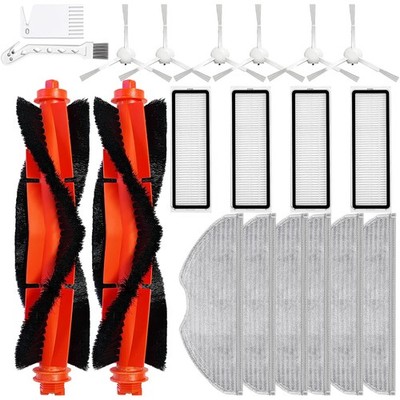 (20PCS)Replacement Accessories Kit Compatible for Xiaomi S40C Robot Vacuum Parts
