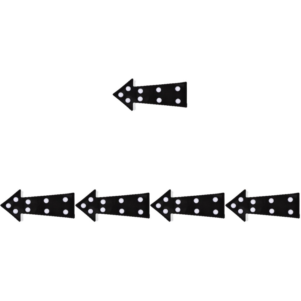  5 PCS Night Lights for Guidance Wedding Decoration Arrow Sign Led up Marquee