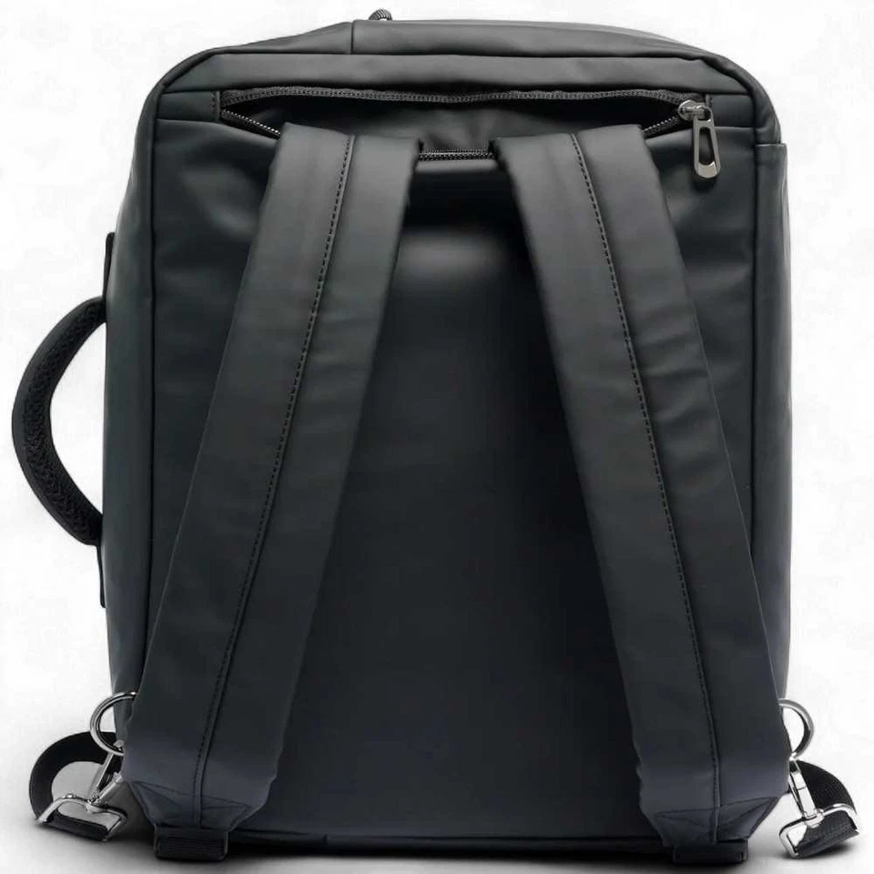 Moda Borsone - Zaino MOMODESIGN Unisex Nero - GLOBETROTTER - Изображение 3 из 4