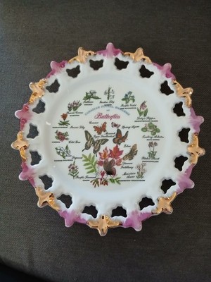 Gifcraft Toronto Canadian Floral Emblems n Butterflies