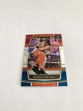 Katana Chance Red and Blue 2022 Panini Select WWE Concourse Card # 91