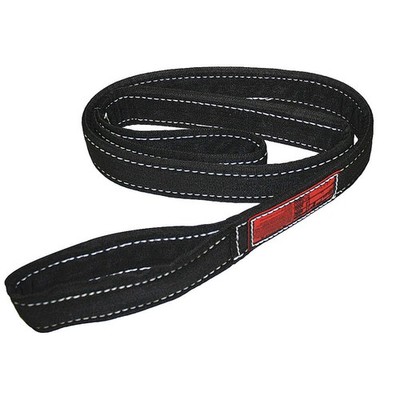 STREN-FLEX EEF1-901CW-3 Web Sling,Flat Eye,3 ft L,3,200 lb Cap. 30H686