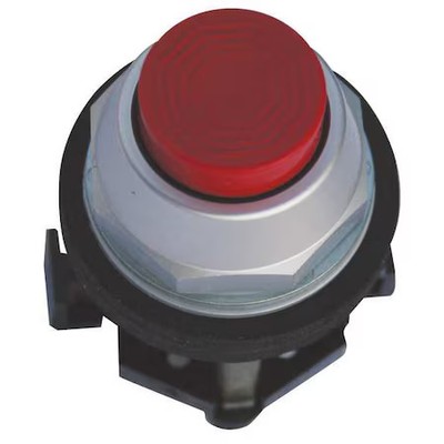 Eaton Ht8abrab Push Button Operator, 30 Mm, 1No/1Nc, Red