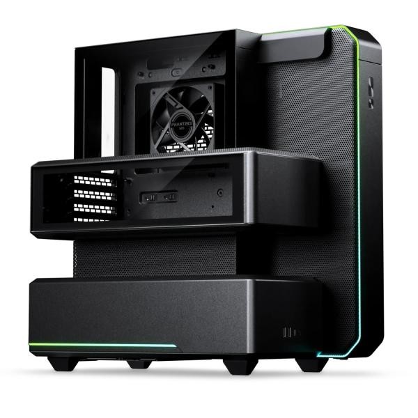 Phanteks Nero Case Pc Ex5 Midi Tower Vetro Temperato - Immagine 11