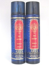 BATH  BODY WORKS ZODIAC ARIES FRAGRANCE MIST 8 OZ LOT OF 2 PCS 