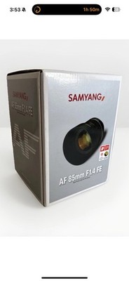 Samyang SYIO85AF-E AF 85mm F/1.4 Lens for Sony E
