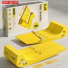 Tire Skates 4 Pack Adjustable Width Load Capacity Heavy-Duty Towing Accessories