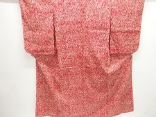 7615289: JAPANESE KIMONO / ANTIQUE KIMONO / SILK / ABSTRACT
