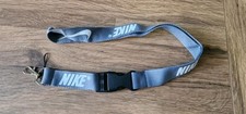 Nike Lanyard ✅  Key ring key chain for ID Gift UK ✅ Grey 
