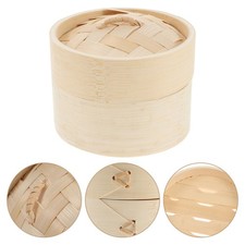 1 Set of Multi-function Bamboo Steamer Bamboo Steaming Basket Chinese