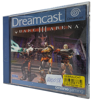 Quake III Arena - SEGA Dreamcast - USK 18 - mit Anleitung - 2000 - mit OVP