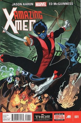 AMAZING X-MEN #1 Quest for Nightcrawler (Marvel, 2014)
