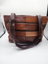 Vintage Patchwork Leather Purse Mexi Large