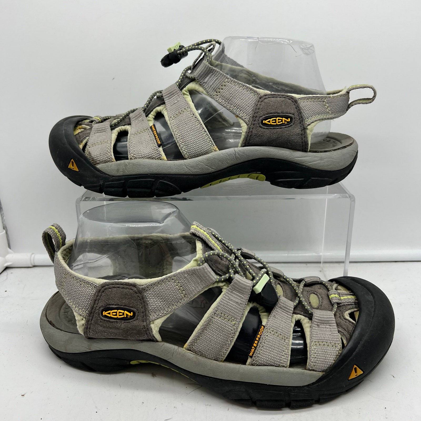 Keen Sandali Donna 9 Newport H2 Sport Escursionismo Trail Grigio Scarpe **