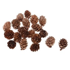 20pcs Pine Cones Baubles Hanging Christmas Xmas Tree Holiday Decoration Logs