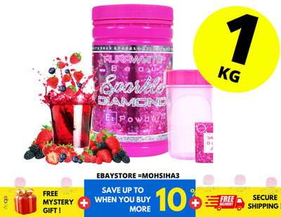 Aura White Beauty SPARKLE DIAMOND Ex 15X Collagen Skin Whitening 1000g
