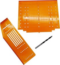 3 Pack Cabinet Knob  Pull Drill Template   For Doors  Drawer Mounting