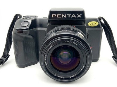 Pentax SF7 + Sigma 28-70mm f/3.5-4.5 Kit Set Analog SLR 35mm Kamera Objektiv