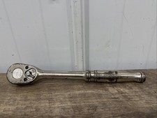 Vintage Snap-on Tools 12 Drive Ratchet Sl710 Made In Usa 10 14 Long