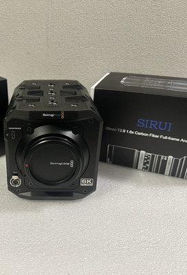 Blackmagic Design PYXIS 6K L + Anamorphe Sirui 35mm SATURN + BPu 35
