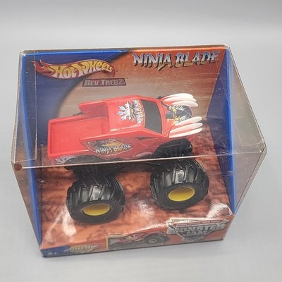Hot Wheels Monster Jam NINJA BLADE - Rev TredZ 2003 NEW SEALED | eBay