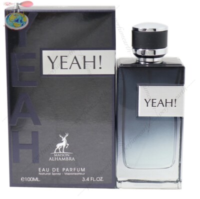 Yeah! By Maison Alhambra 3.4/3.3 oz Edp Spray For Men New In Box