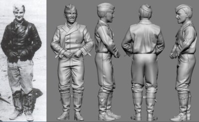Peddinghaus 3D Print 1/32 32056 WWII Africa JG 27 Hans Joachim Marseille