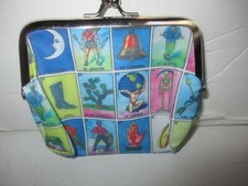 Loterai Style Coin Purse Cute Colorful Snap Frame 4" x 3"