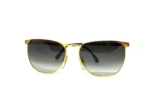 Lunettes De Soleil Femme Laura Biagiotti LB 726/S - Noir & Or - Verres Gris UV400 - Neuf Avec étiquettes