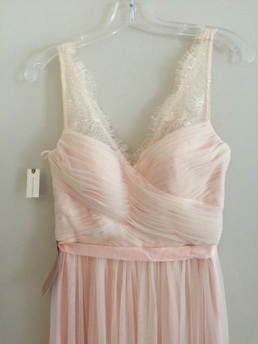 $250 BHLDN FLEUR DRESS new size 2 rose/blush color NWT - Picture 4 of 5