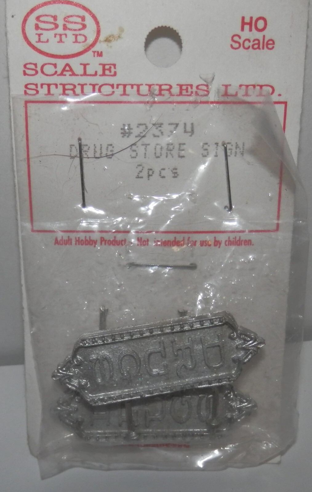 SS Ltd HO Scale Metal Drug Store Sign 2pcs 2374 NOS EBay ss-ltd-ho-scale-metal-drug-store-sign-2pcs-2374-nos-ebay