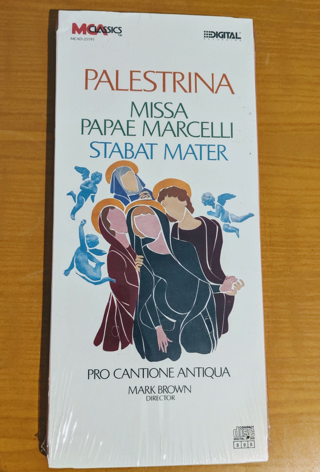 Palestrina Missa Papae Marcelli Stabat Mater Pro Cantione Antiqua CD 1988