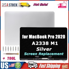 Silver Replacement 13" for MacBook Pro M1 Retina A2338 2020 EMC 3578 LCD Screen