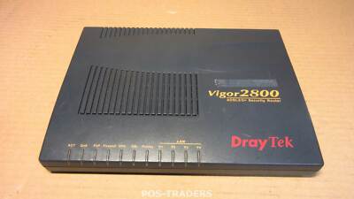 DrayTek Vigor2800 (Annex A) 4 Ports 10/100 ADSL2/2+ Security Router - EXCL PSU