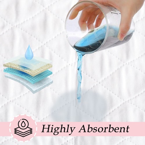 2 Premium Washable Underpads Bed Reusable Pads Waterproof Incontinence Hospital - 第 8/9 張圖片
