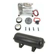 4 gallon Air Tank+Air Compressor 150 PSI For Air ride suspension Auto&Motorcycle