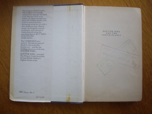 Doctor Who The Tenth Planet, *1976 WINGATE HARDBACK* - Picture 7 of 13